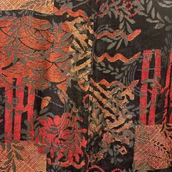 Chicos quilted jacket reversible tapestry jacket - Picture 8 of 14